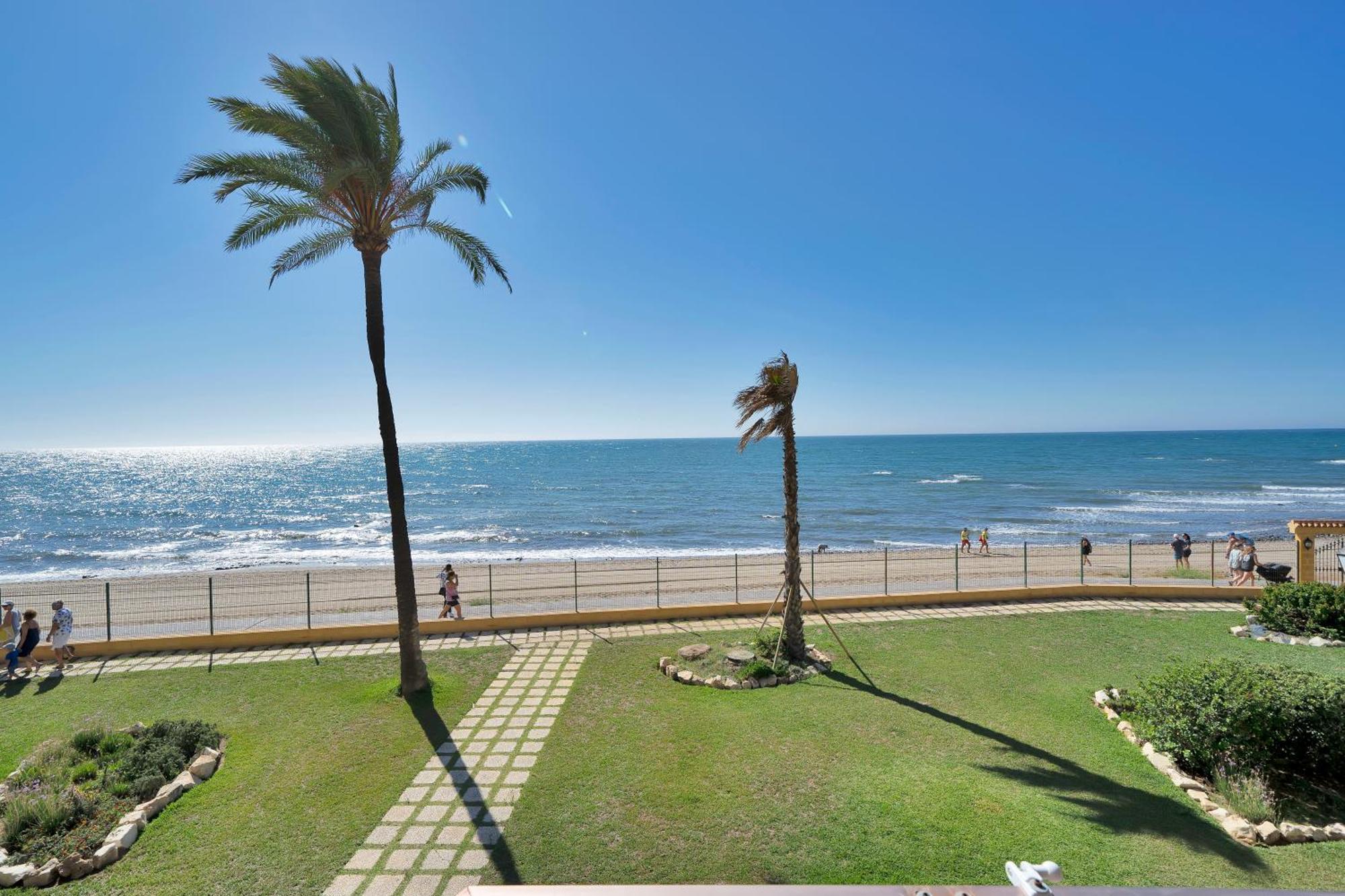 Casa Mar Apartamento Front Beach Con Wifi, Piscina, Padel Y Tenis - Lubina Del Sol Sitio de Calahonda Exterior photo