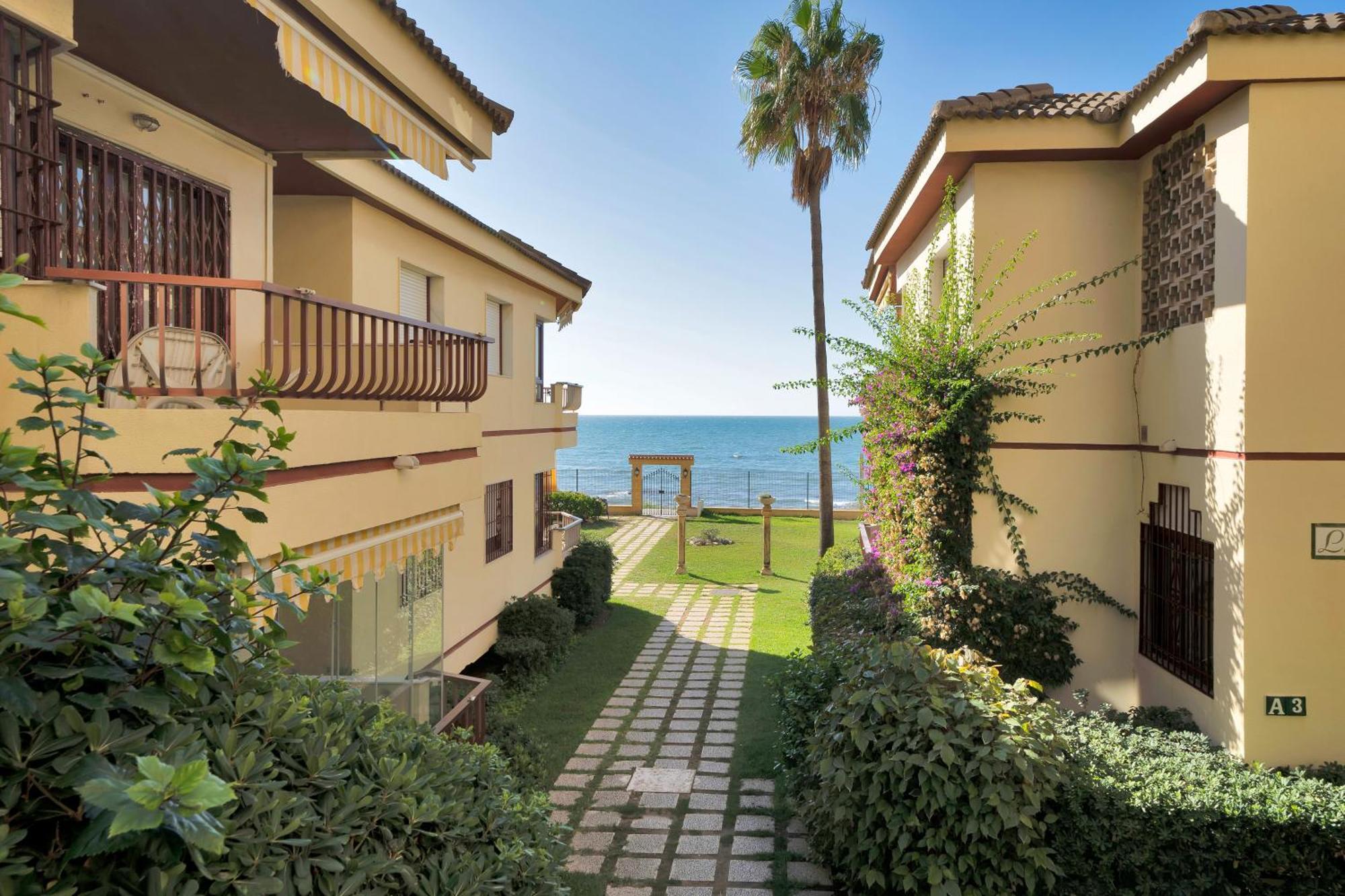 Casa Mar Apartamento Front Beach Con Wifi, Piscina, Padel Y Tenis - Lubina Del Sol Sitio de Calahonda Exterior photo